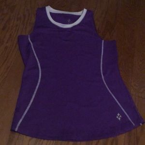 Jofit Grape Cutaway Tank  Size L